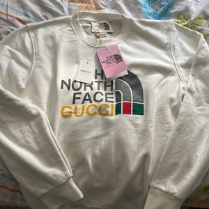 North face Gucci crew neck